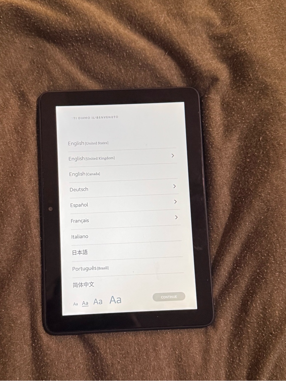 Black Amazon Fire HD 8 Plus (10th generation)